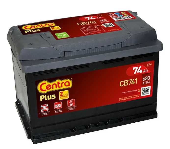 Akumulator Centra plus CB741 12V 74ah 680a L+ Radom wysyłka