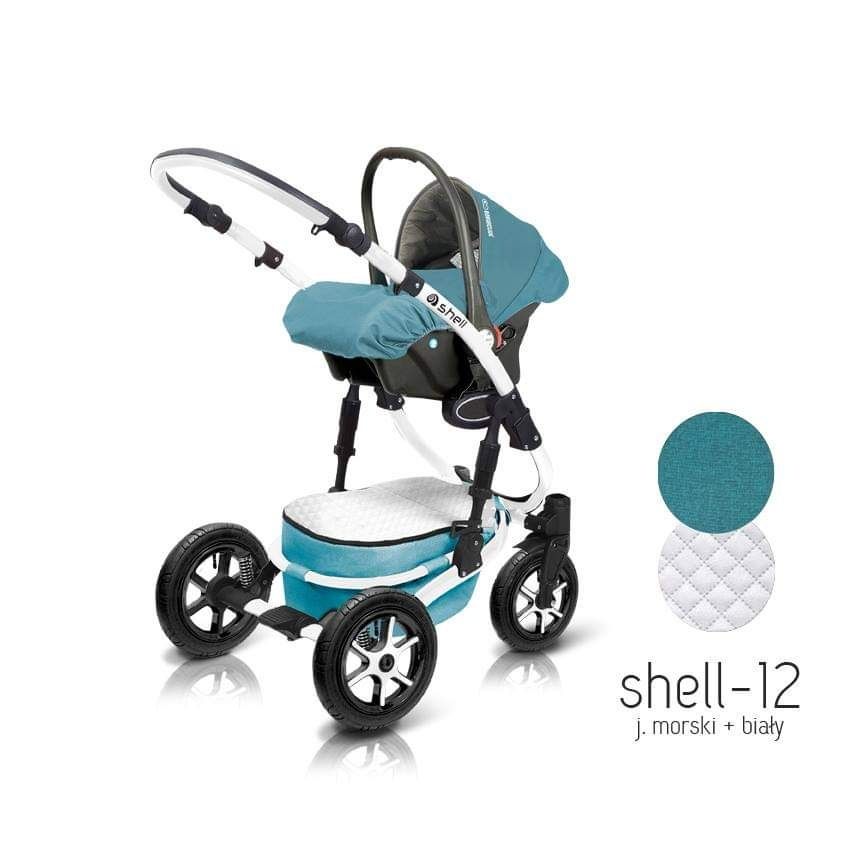 Wózek babyactive shell eco 3w1