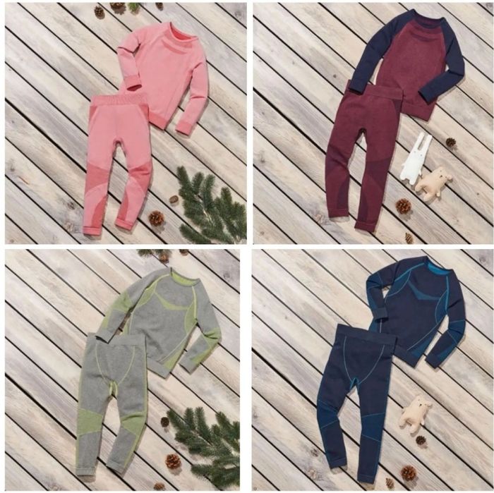 Термобелье зональное безшовное Термобілизна зональна 86-164