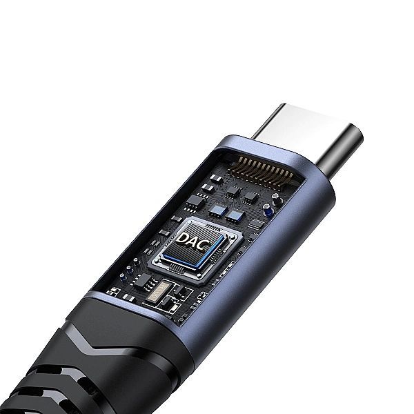 Adapter Dac 2w1 Joyroom Sy-c02 Usb-c do Usb-c / mini jack 3.5 mm - cza