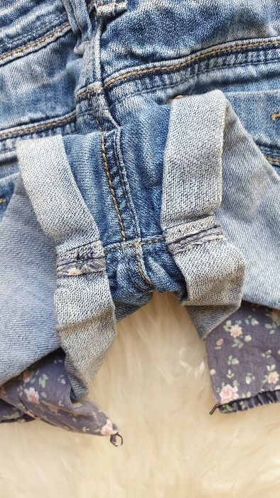 Krótkie spodenki marki yes yes jeans, rozmiar M, wystające kieszenie