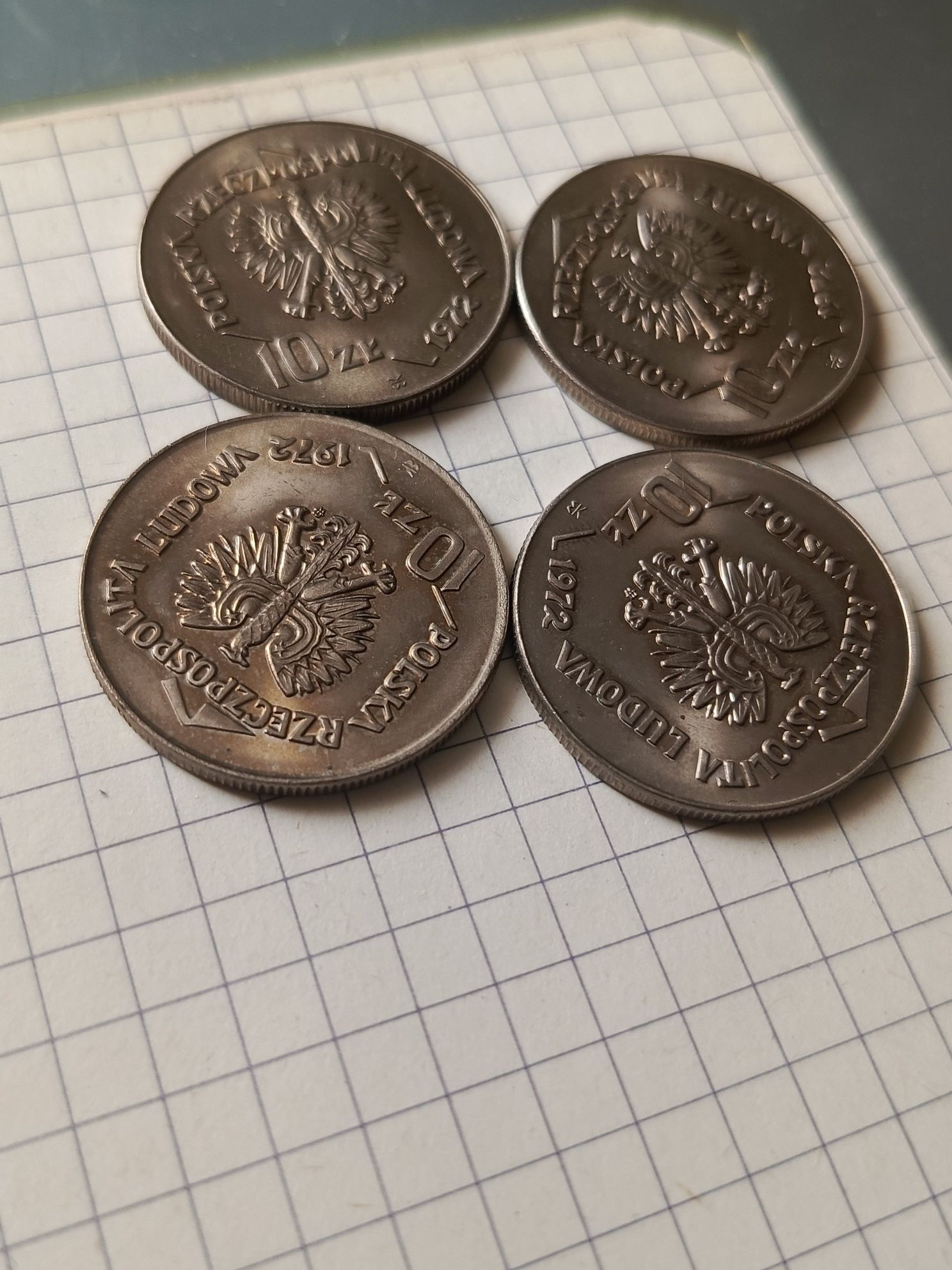 50 lat portu w Gdyni zestaw stare monety moneta PRL 10 zł 1972