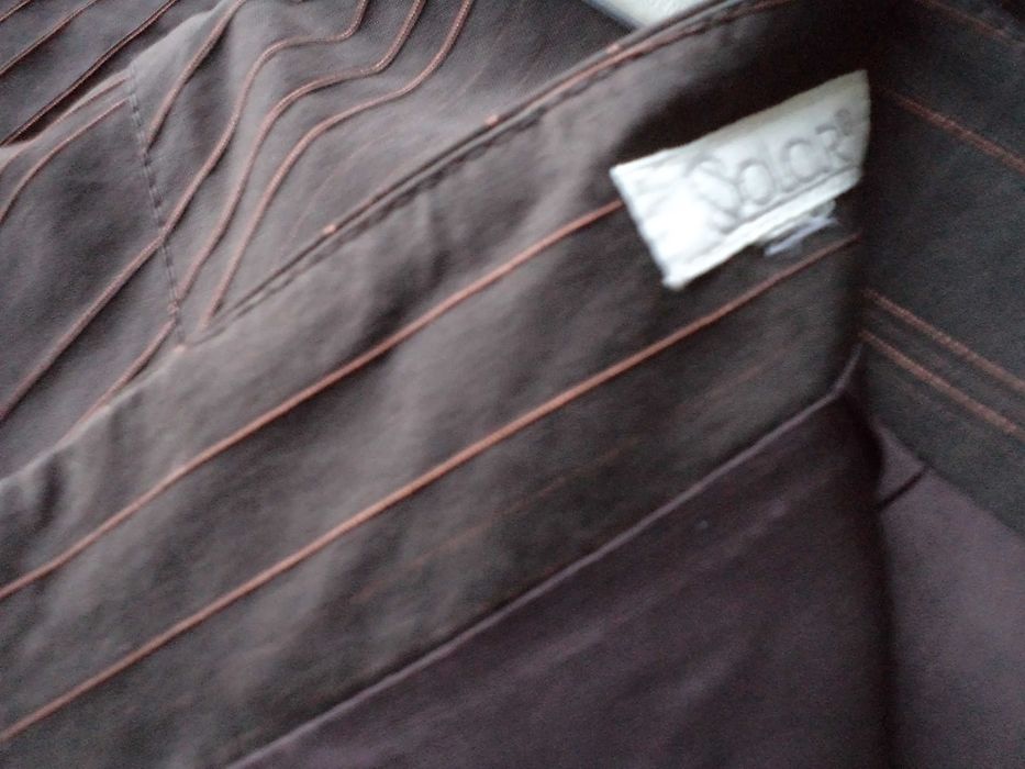 Długa ciekawie uszyta elegancka spódnica r.XL SOLAR