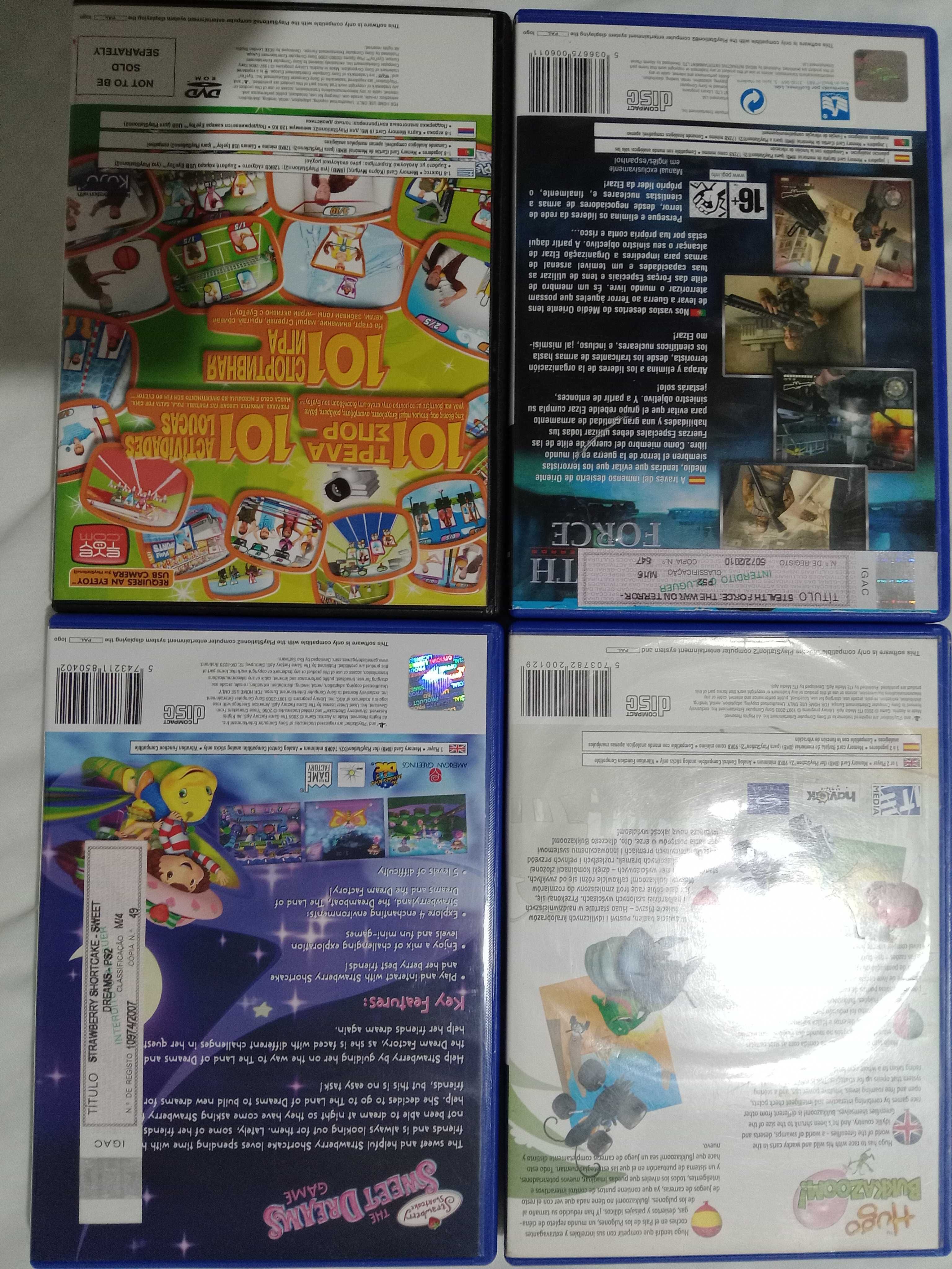 7 jogos para Ps2