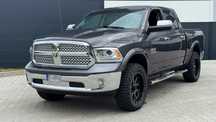 RAM 1500 LARAMIE, Lift, Hak, Nowe opony, stan bdb