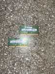 2x Samsung 4gb ddr3 1Rx8 - PC3L - 12800s