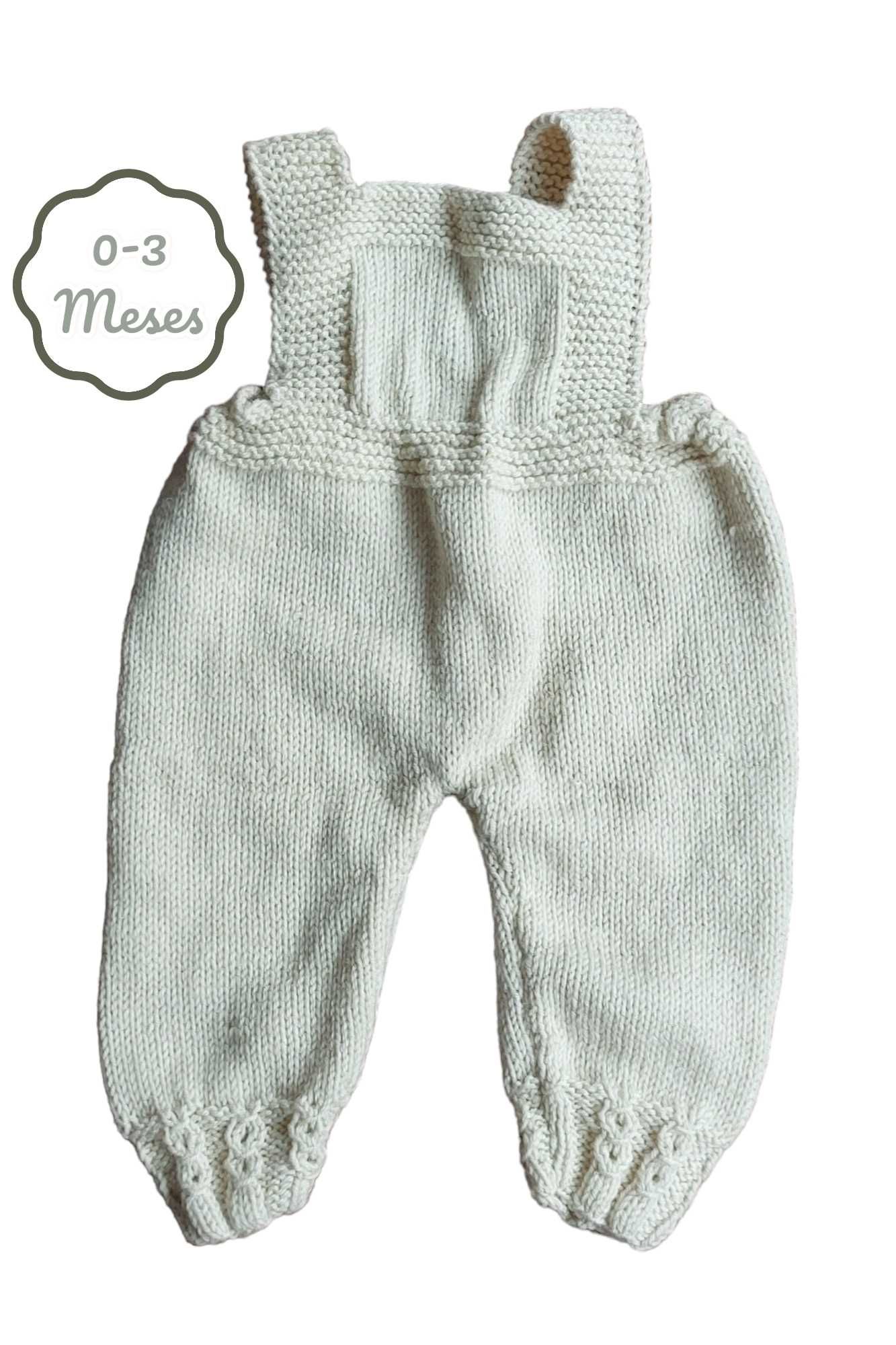 Conjunto Gorro+Luvas+Casaco+Macacão Jardineira+Botins Bege 0-3 meses