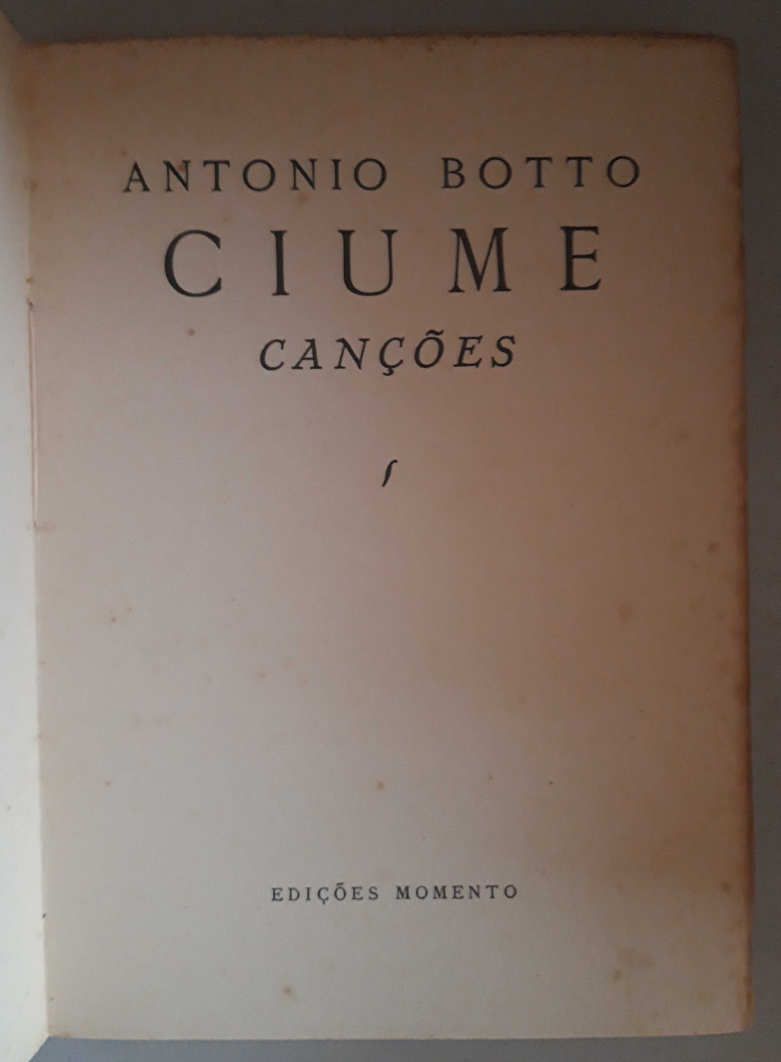 Livro- Ref CxC - António Botto - Ciume