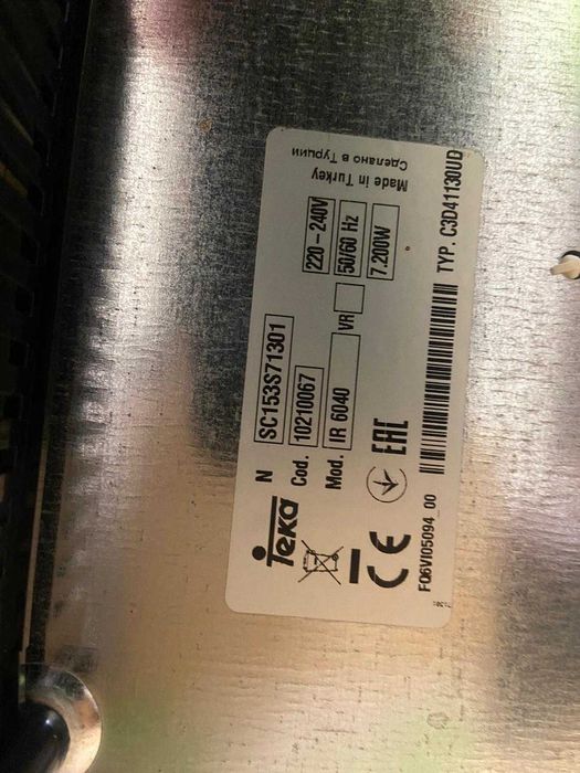 PLACA DE INDUÇÃO TEKA 6040