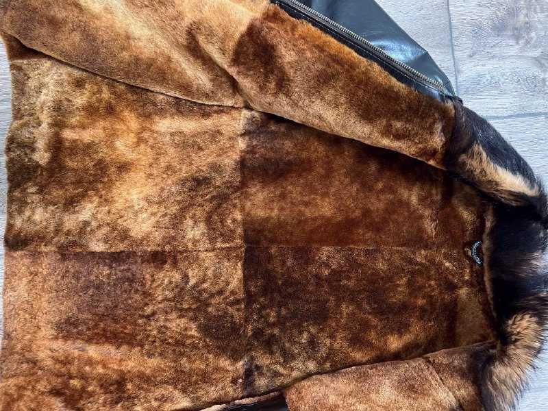 Чоловіча натуральна дублянка XL