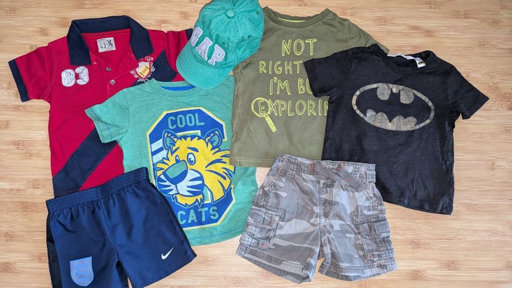 Літні речі хлопчику 80-86см.,92см.