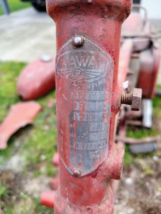 Rama jawy bez silnika