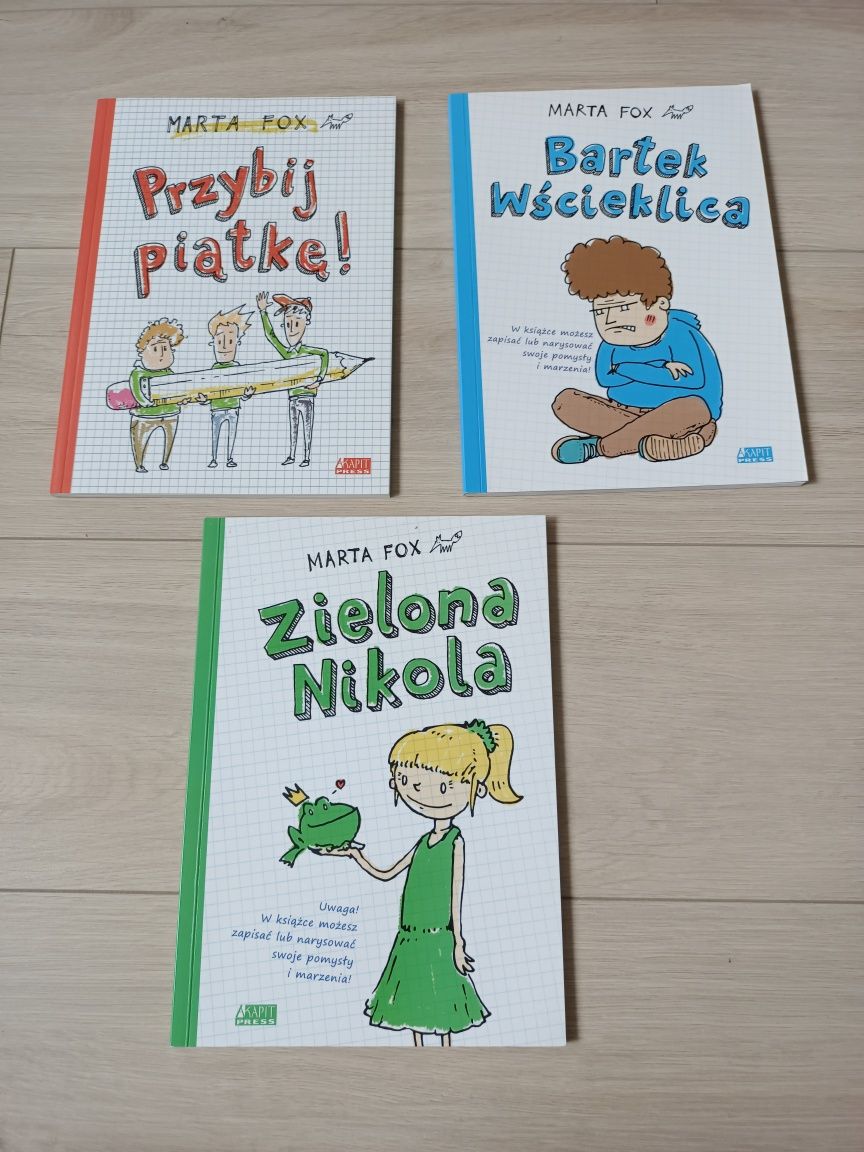 Zestaw, Zielona Nikola, przynij piatke, Bartek wscieklica