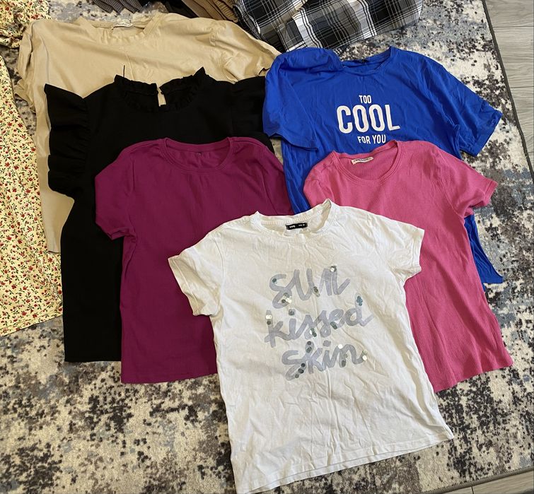 Пакет одягу (М-Л)кофти/джинси/сукні/рубашки/футболки