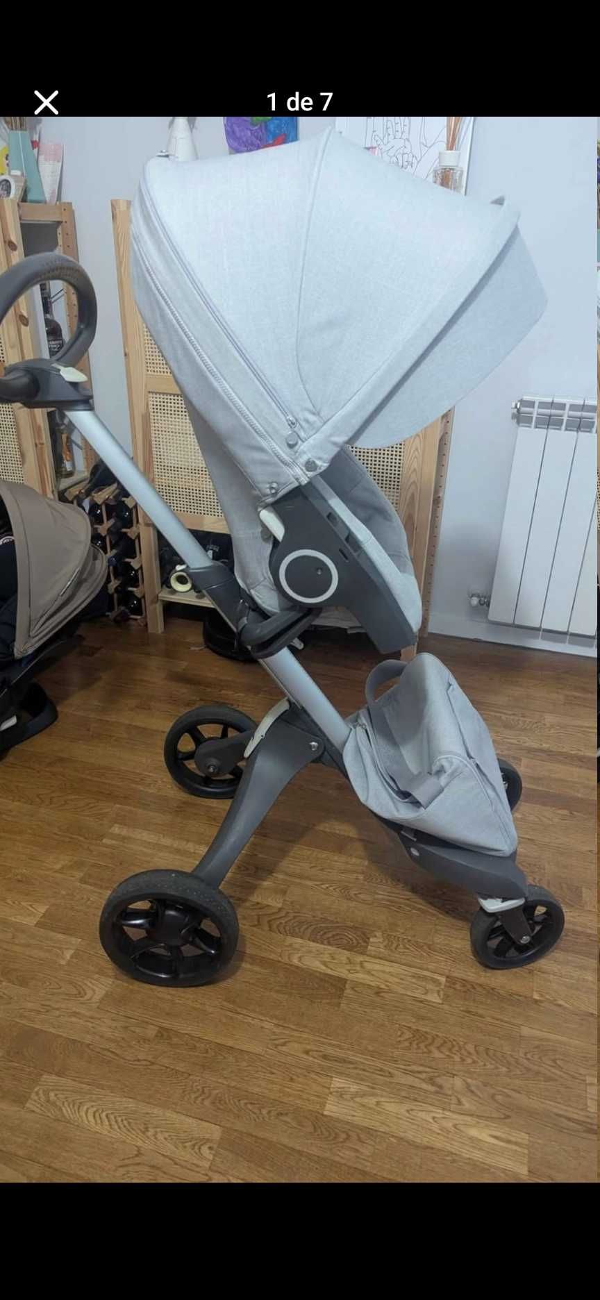 Stokke Carrinho+baby coque+base isofix