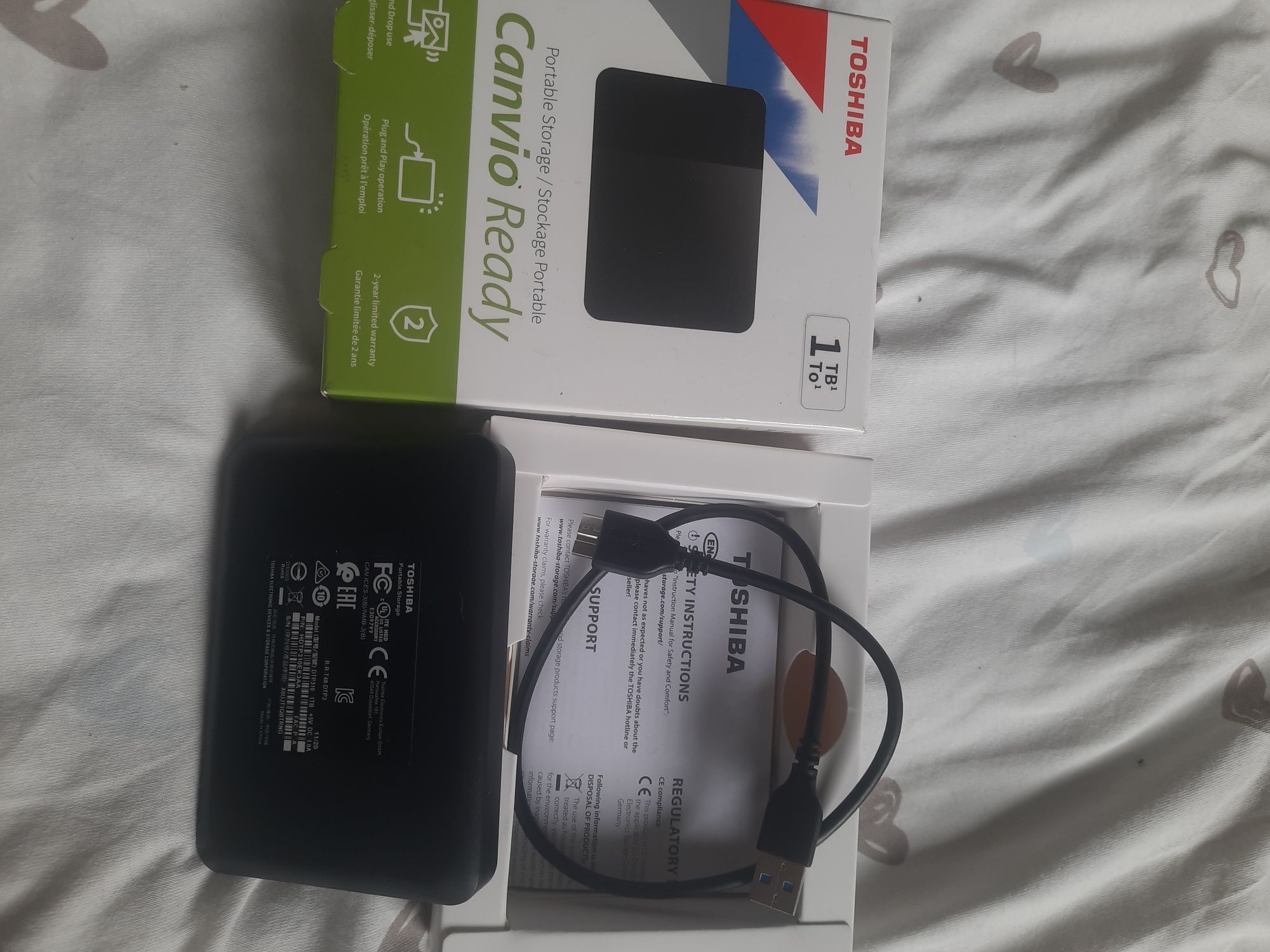 Toshiba Canvio Ready 1TB Czarny
