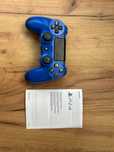 Оригінальний джойстик DualShock 4 (PS4), синій колір.