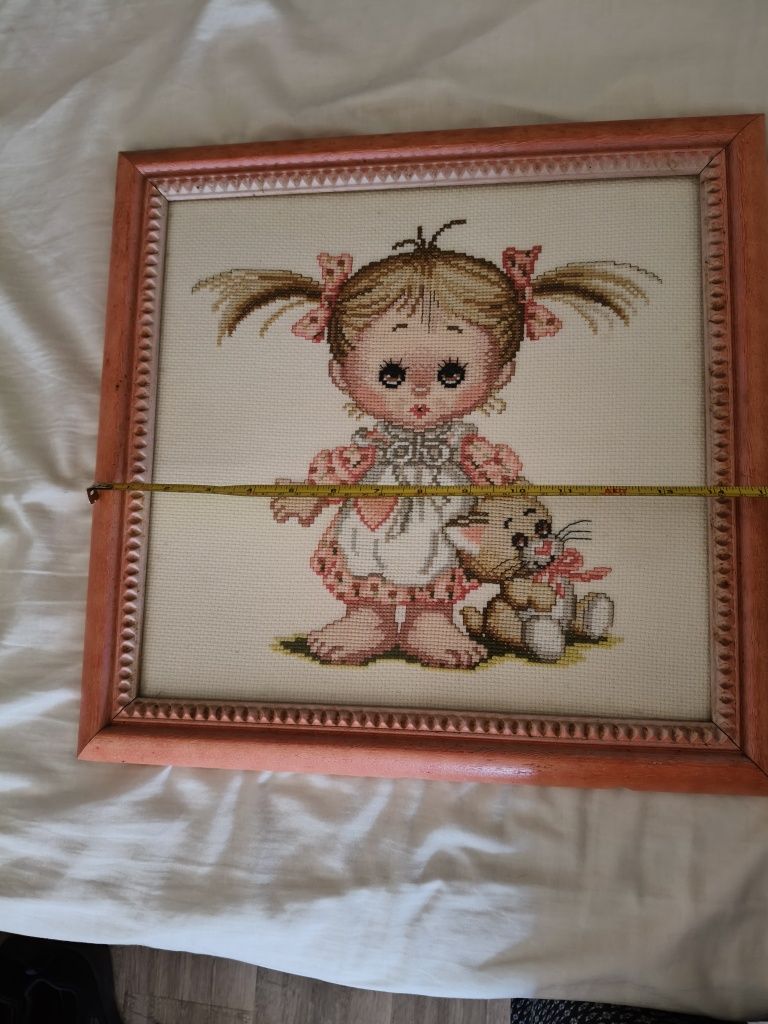 Quadro ponto cruz