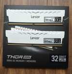 DDR4 Lexar THOR OC White 32GB(2*16GB)/3600Mhz