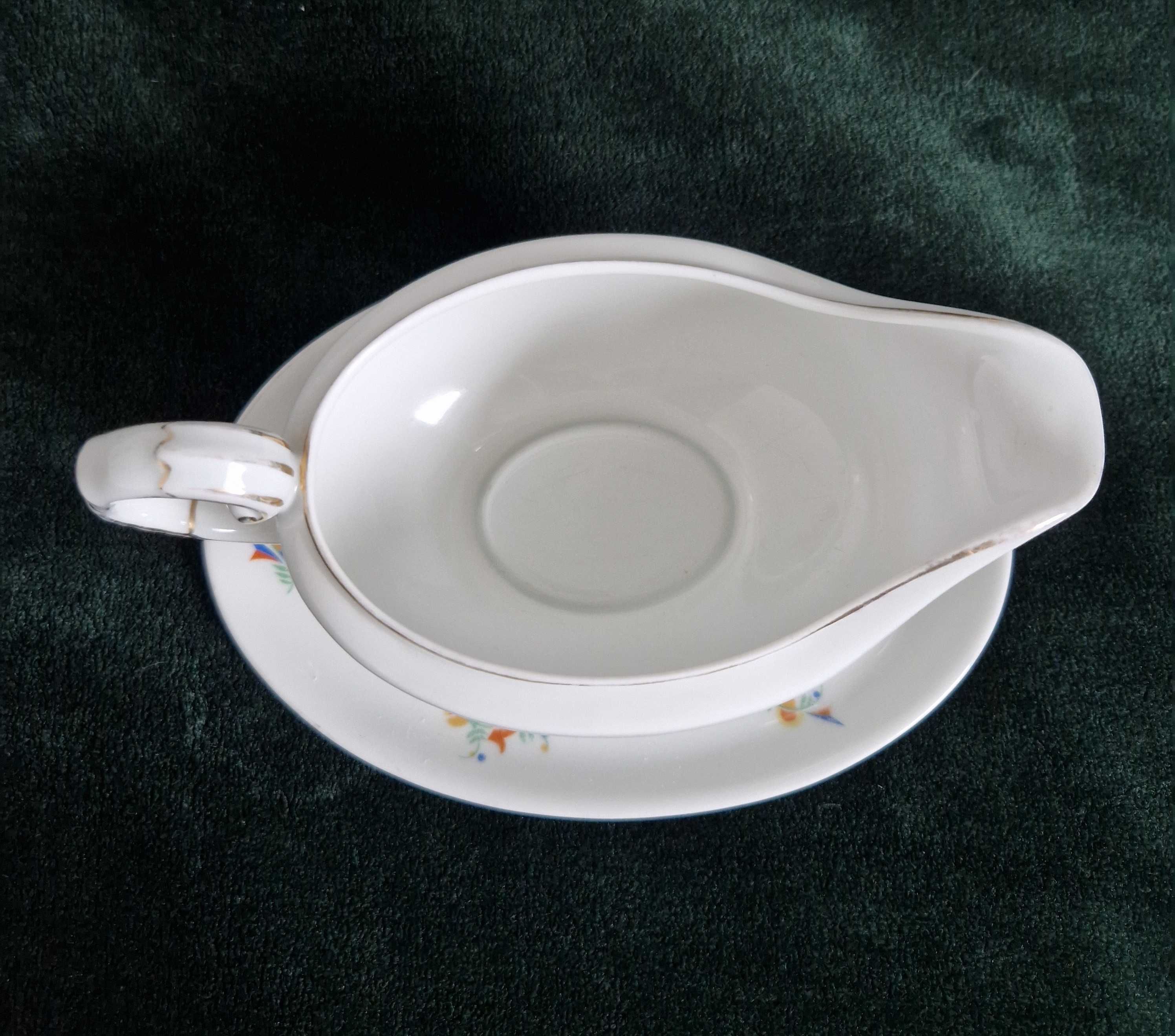 Thomas porcelana sosjerka Art Deco kwiaty Bavaria Rosenthal