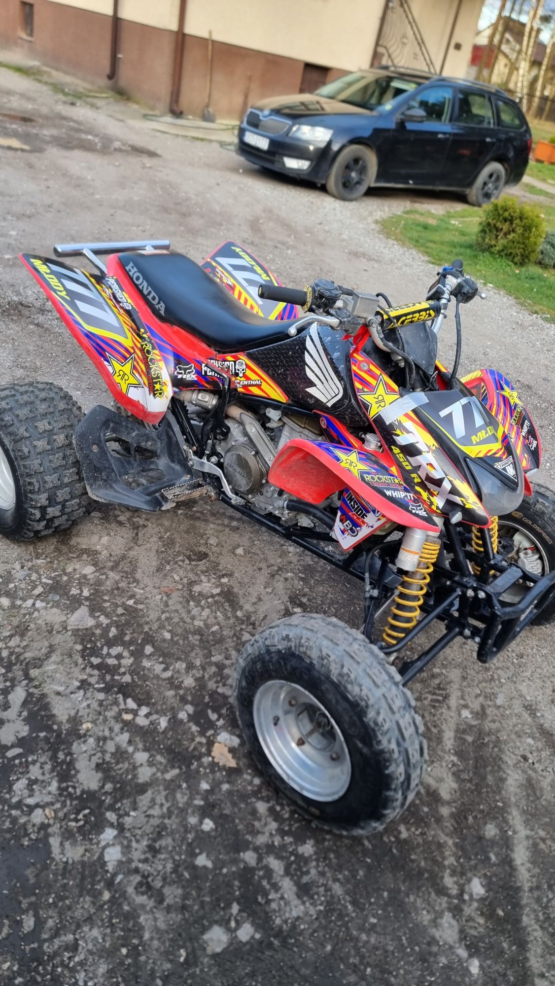 Honda TRX450R Zarejestrowana remont 38mth (ltr ltz yfz raptor) zamiana