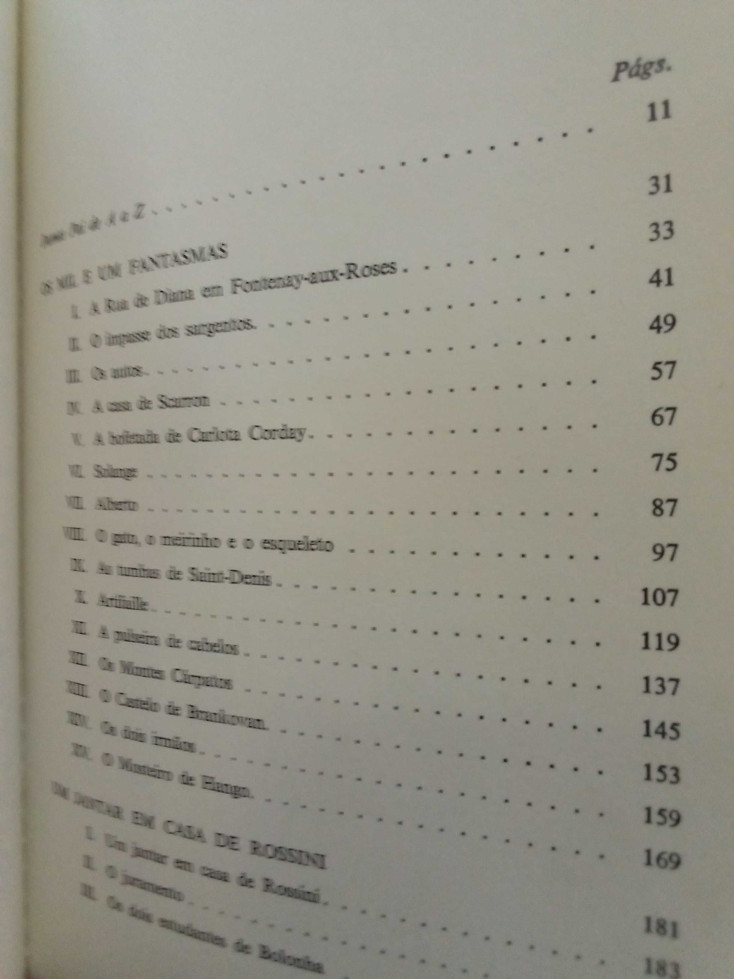 8 ou nove histórias de almas penadas