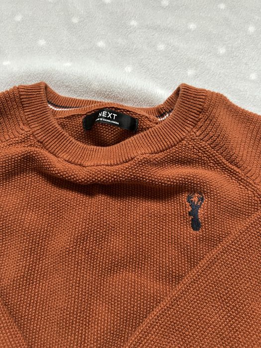 Wiosenny elegancki sweter dzianinowy Next r 110