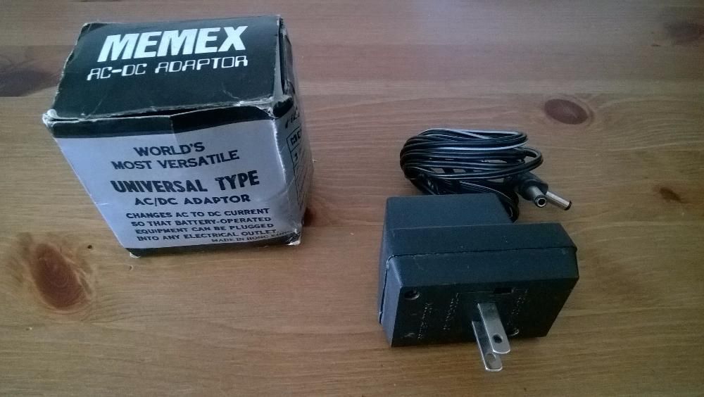 A/C Adaptador Memex MU-400 para 3, 6, 9 e 12 V