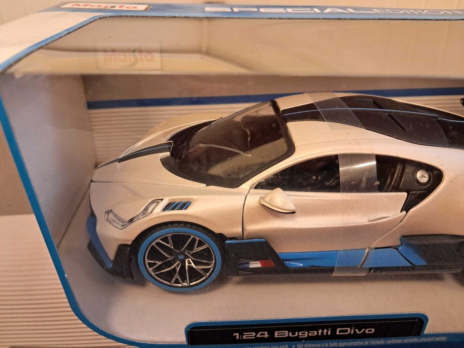 Bugatti divo samochód metalowy