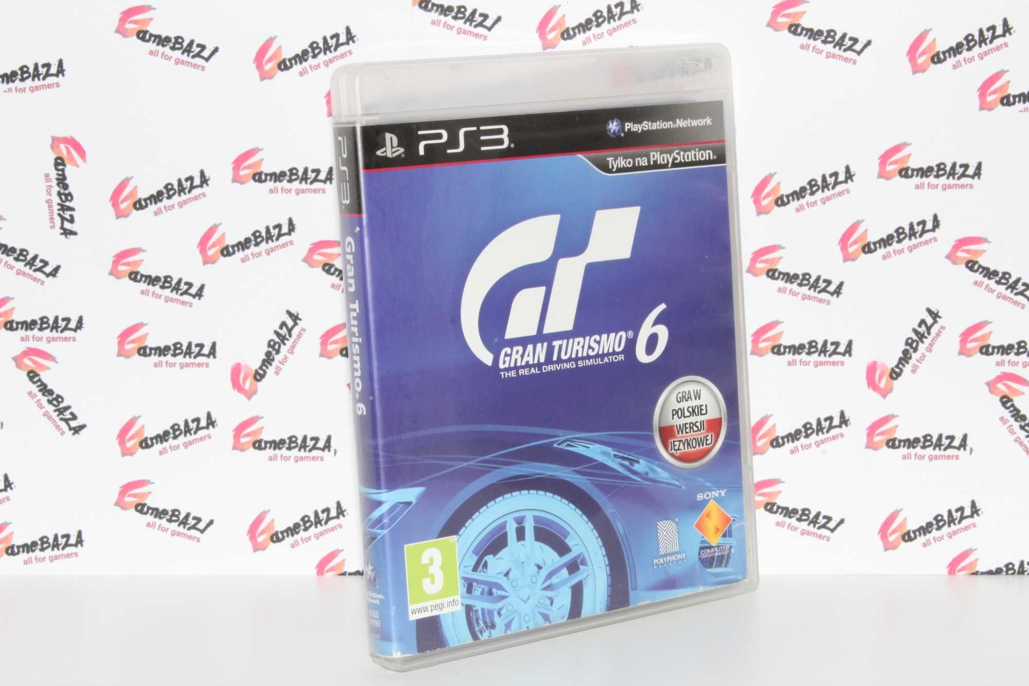 PL Gran Turismo 6 Ps3 GameBAZA
