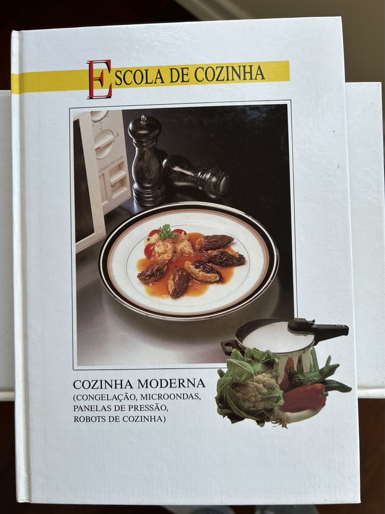 Coleção Livros “Escola de Cozinha” COMPLETO