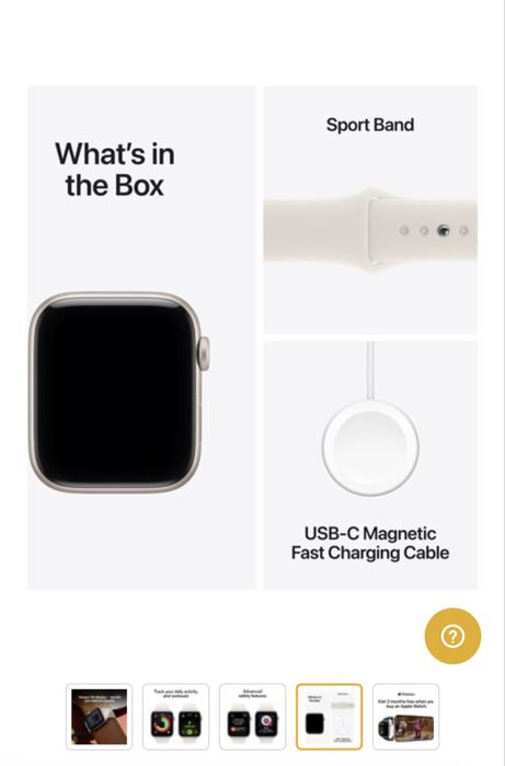 Apple Watch SE 3 GPS 44mm NOVO