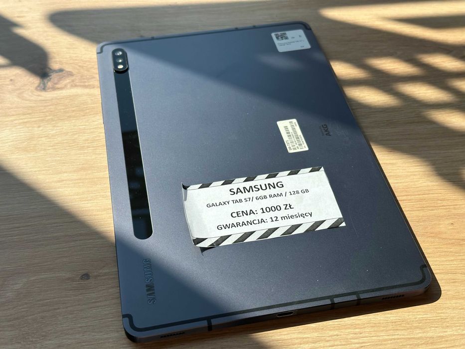 Tablet Samsung Galaxy Tab S7 128 GB / 6 GB RAM + Gwarancja 12 miesięcy