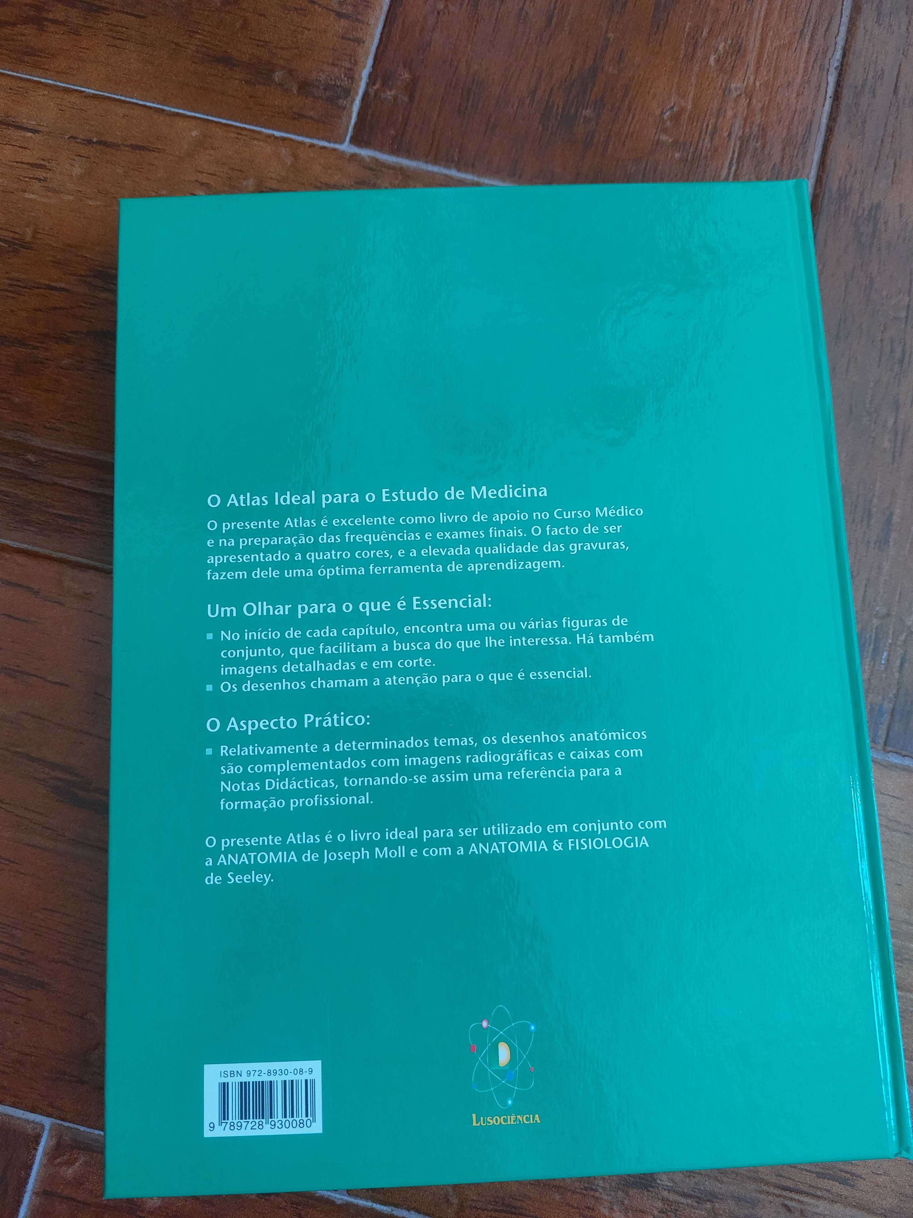 Livro atlas de anatomia