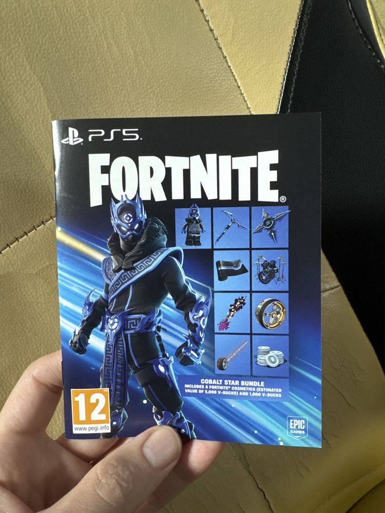 Код Cobalt star bundle ps4 та ps5 6000 v-bucks