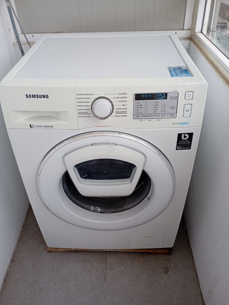 Máquina Samsung 8 quilos digital inverter