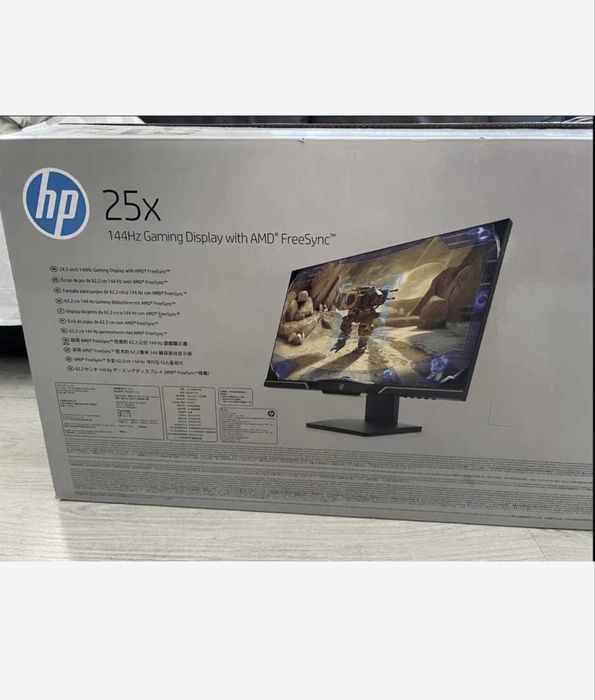 Monitor Gaming 144hz HP 24,5