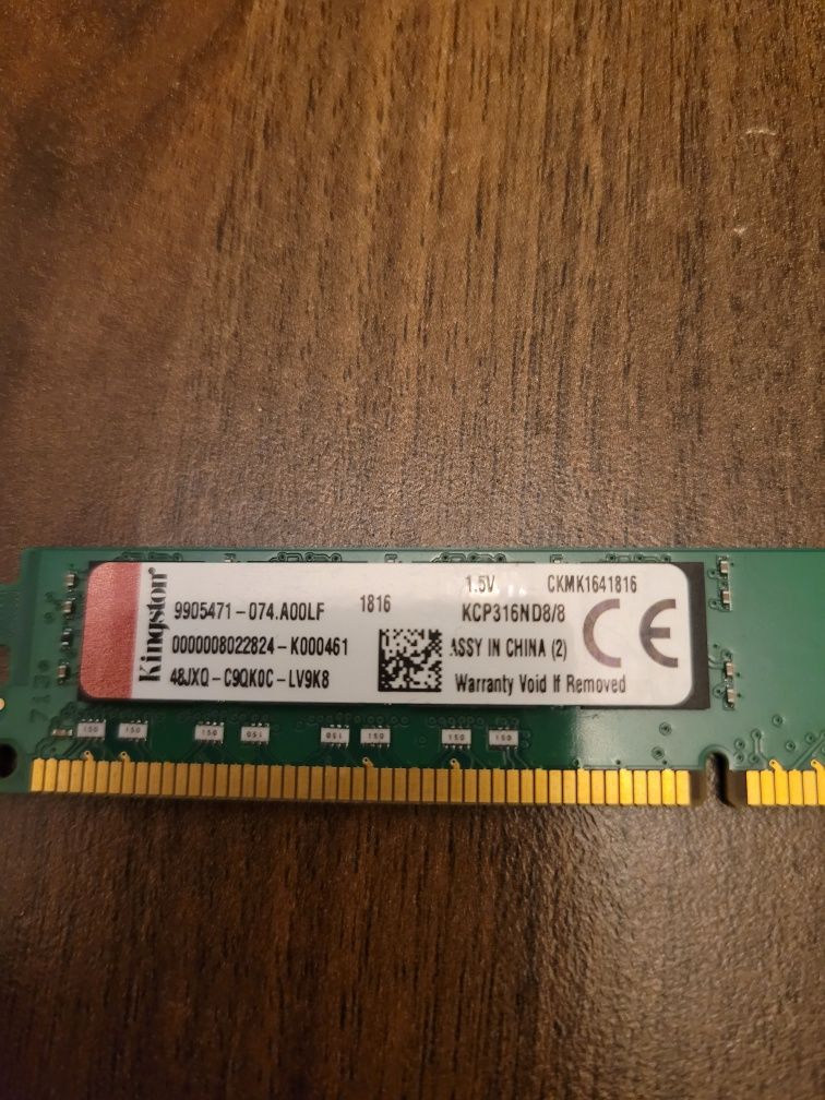 Pamięć DDR3 8Gb Kingston