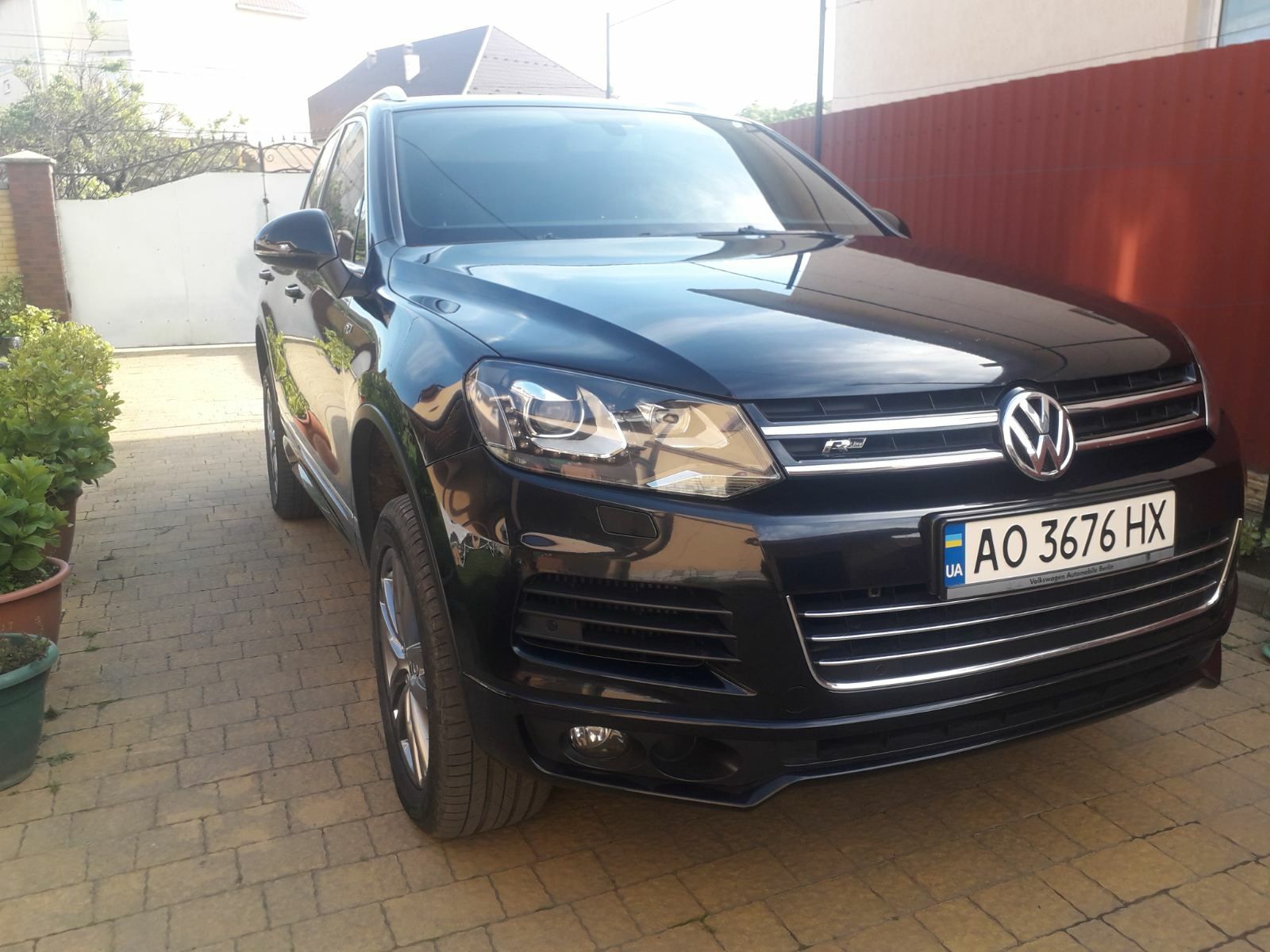 Volkswagen Touareg R-Line Black Пневмо