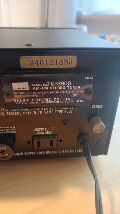 Sansui Stereo TU 3900