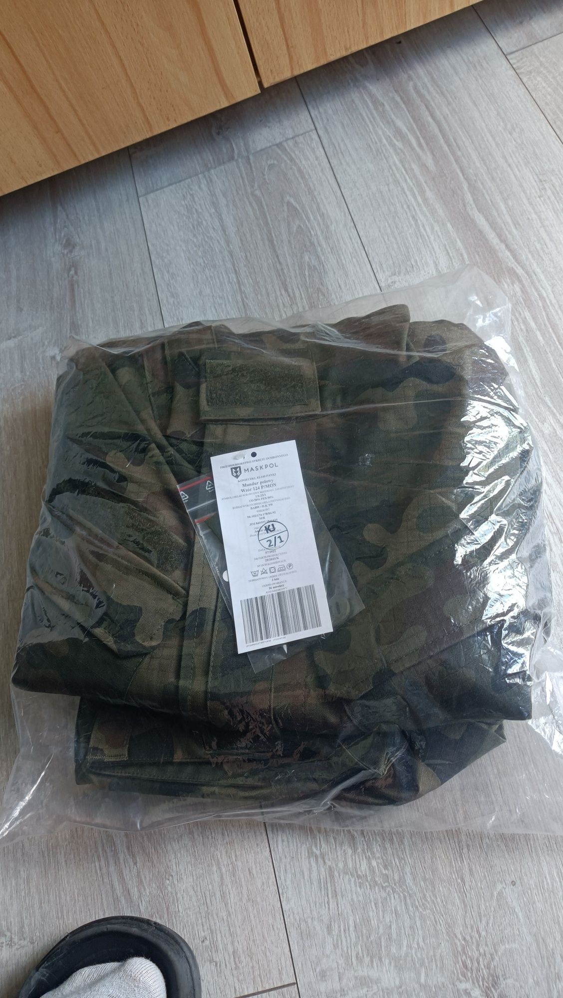Mundur polowy wojskowy wzór 124P/MON
