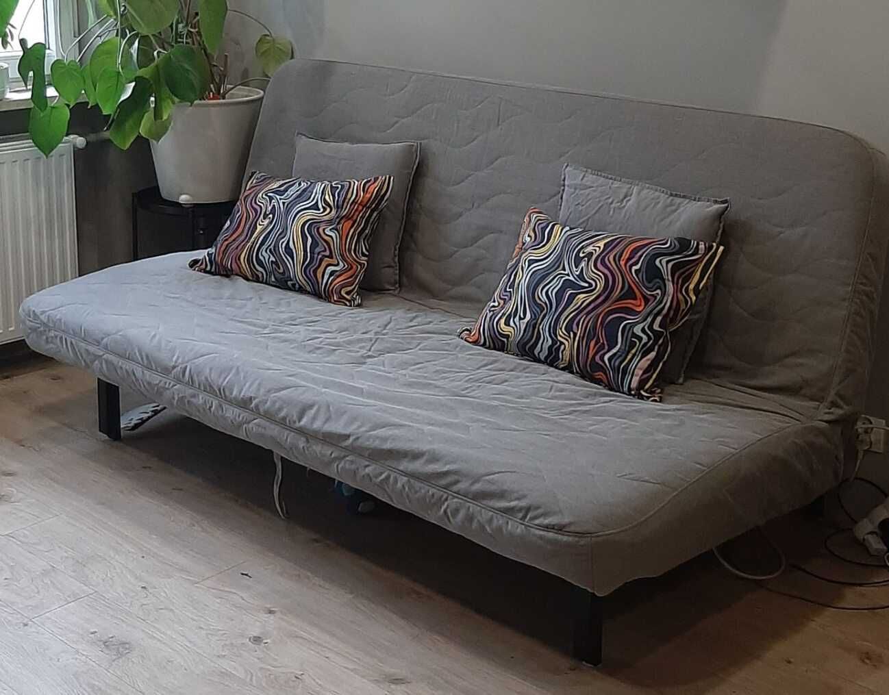 3 osobowa sofa łóżko IKEA NYHAMN rozkładana TANIO