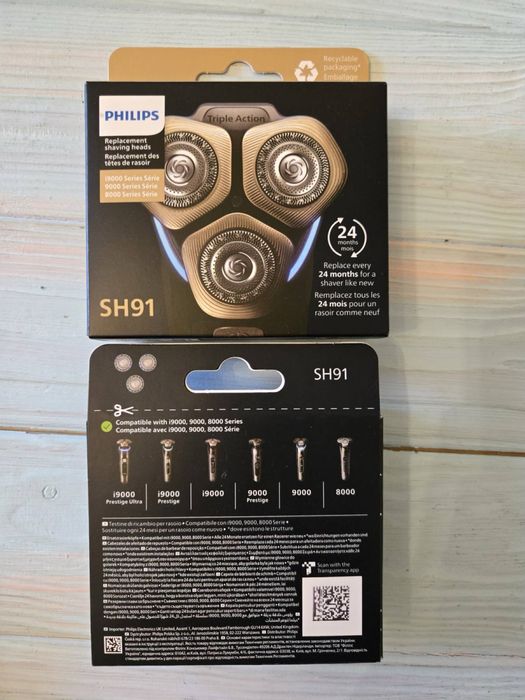 Насадки к бритвам Philips SH91