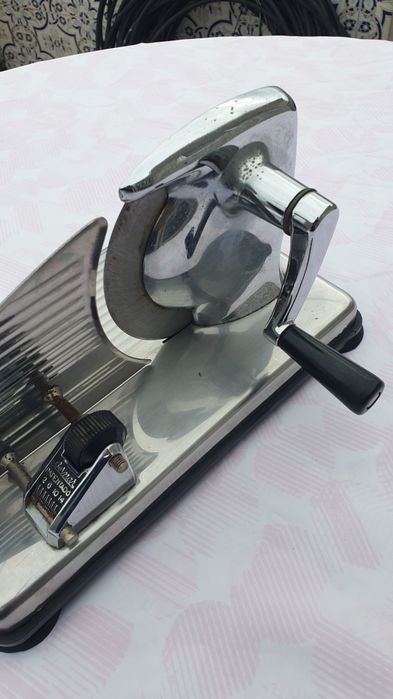 Máquina cortar manual, antiga,