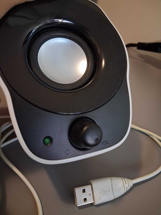 Colunas de som USB