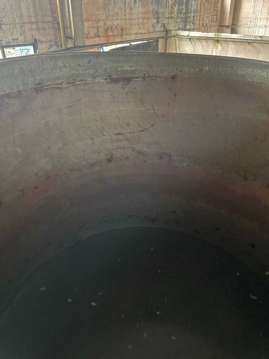 Ємність харчова нержавіюча 1 м³ | Вертикальна | Контуром підігріву