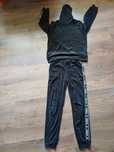 Śliczny welurowy dres S/M