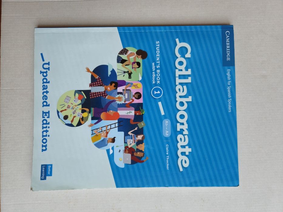 Livro/Manual Escolar 6° Ano Inglês Collaborate Usado