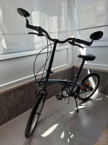 Bicicleta dobravel com mudanças