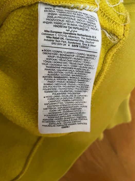 Чоловіча кофта худі nike nsw club hoodie bv2654-709 оригінал розмір l